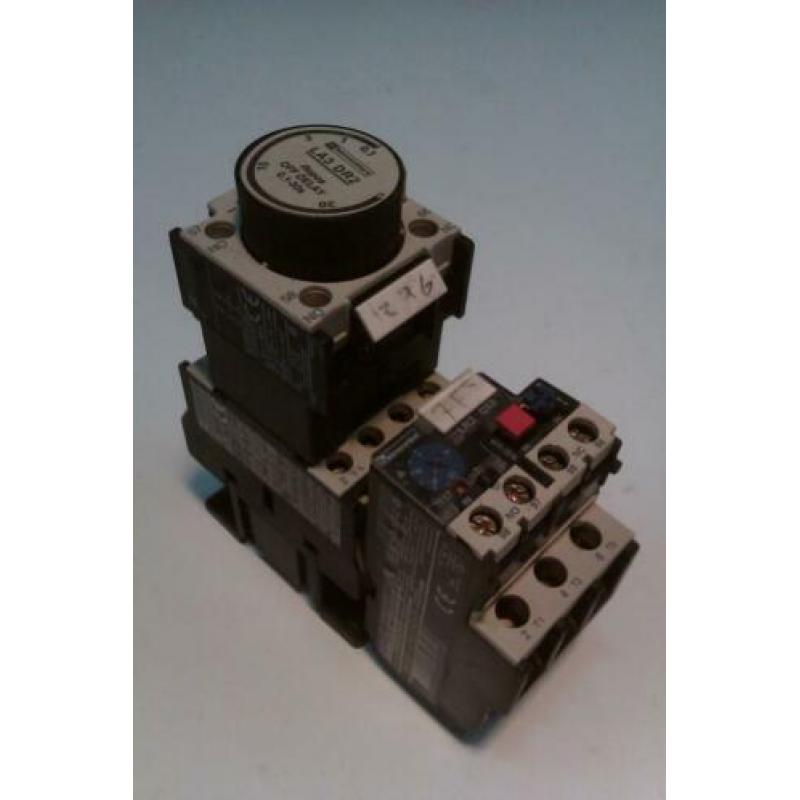 Telemecanique relais LC1-D09-01 met off delay - 230 VAC