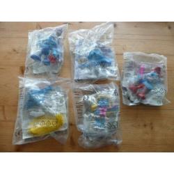 McDonalds 5 Smurfen in verpakking