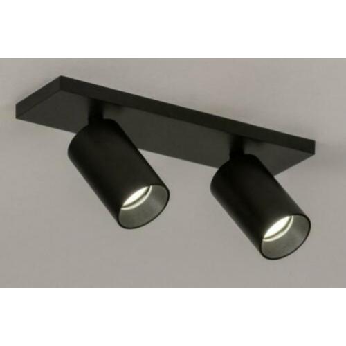 design plafondlamp spots zwart of wit slaapkamer keuken lamp