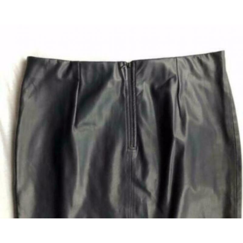 Promiss lederlook rok maat 44 (DM)