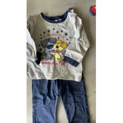 7 setjes pyjama’s Hema maat 74/80