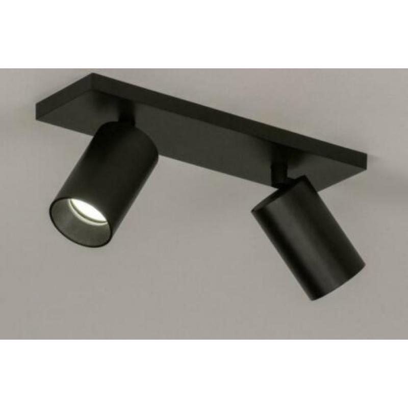 design plafondlamp spots zwart of wit slaapkamer keuken lamp