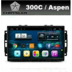 Chrysler 300C Aspen radio navigatie 9inch android 8.1dab+