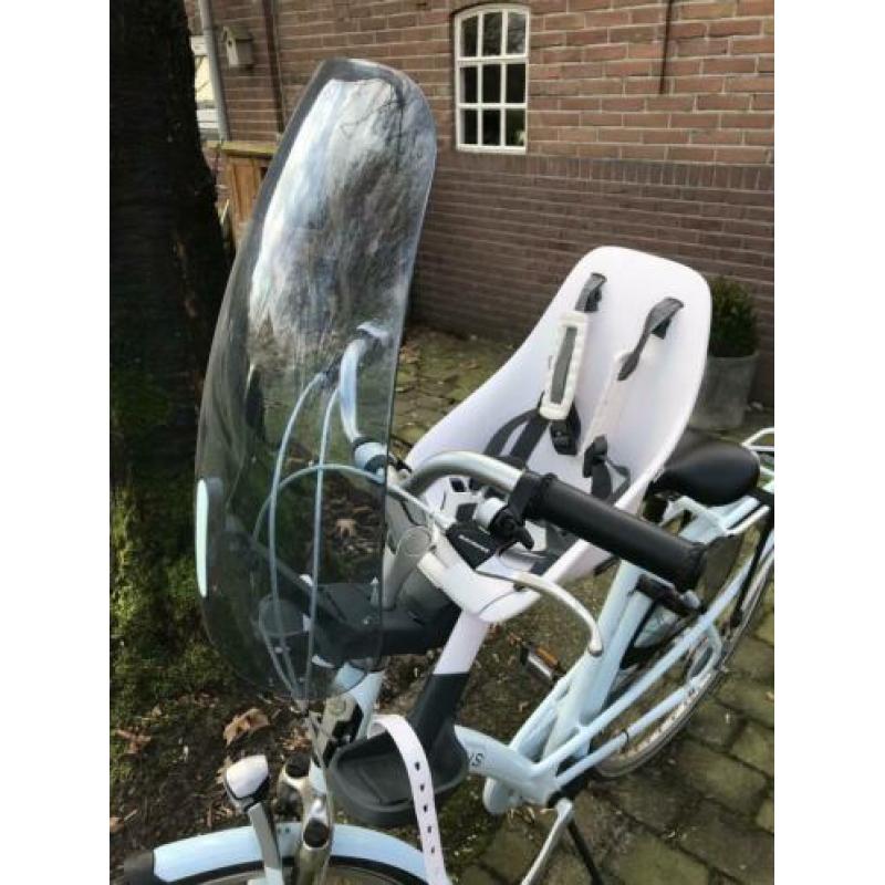 Urban Iki voorzetje met windscherm zgan wit