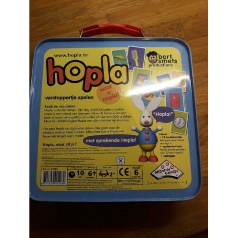 Hopla verstoppertje spelen