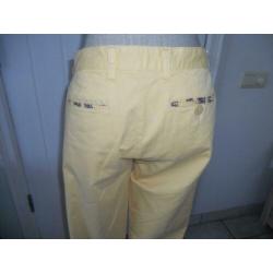 mooie gele broek R95th by River Woods nieuw 40