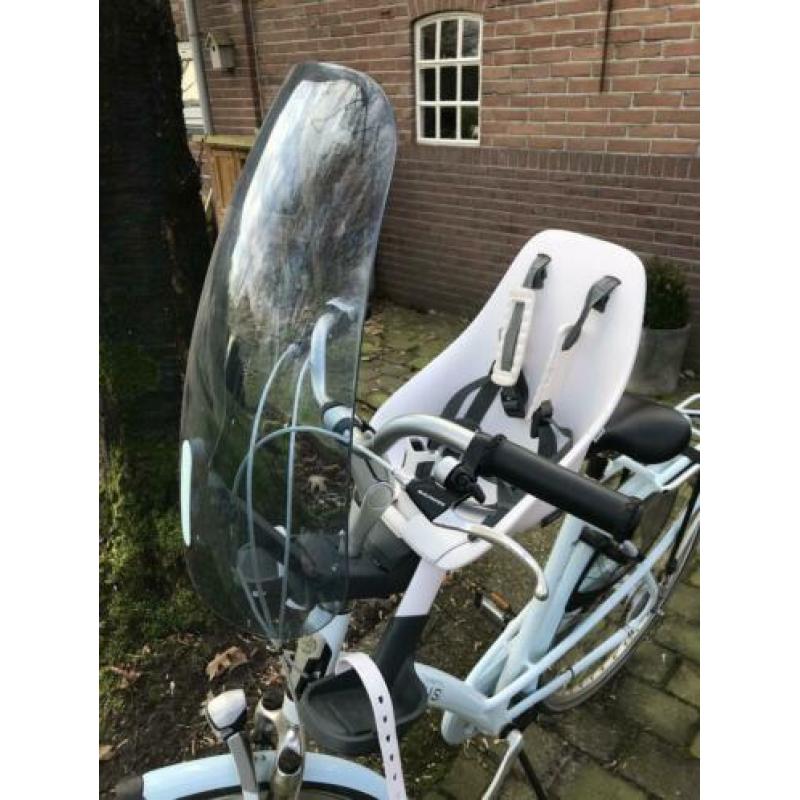 Urban Iki voorzetje met windscherm zgan wit