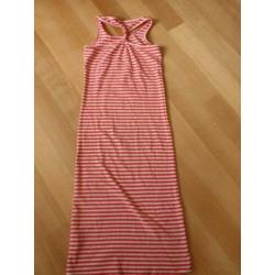 Name It: Gestreepte Maxi Jurk maat 146
