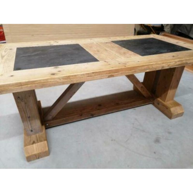 Grote eettafel Hout gebruikt steigerhout