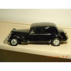 Citroen traction avant.15CV 6 cylinder 1952. Model van het m