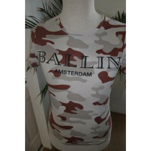 Purewhite Ballin shirt, camouflage, maat XS