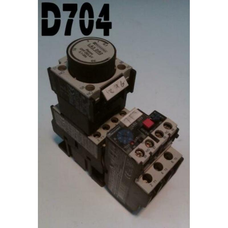 Telemecanique relais LC1-D09-01 met off delay - 230 VAC