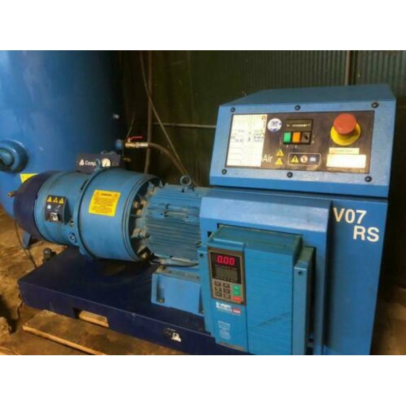 Hydrovane707. 7.5KW frequentie geregeld
