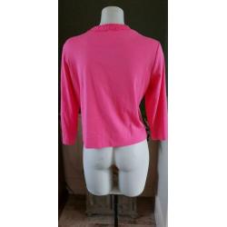 ZGAN mooie roze GERRY WEBER dames vest mt XL 44/46, vestje