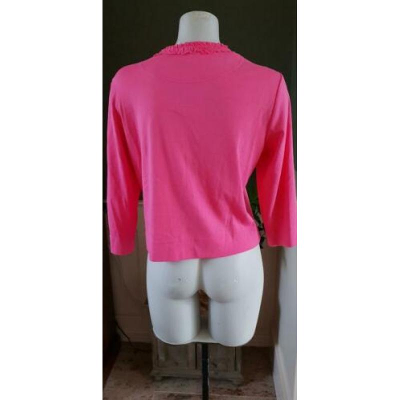 ZGAN mooie roze GERRY WEBER dames vest mt XL 44/46, vestje