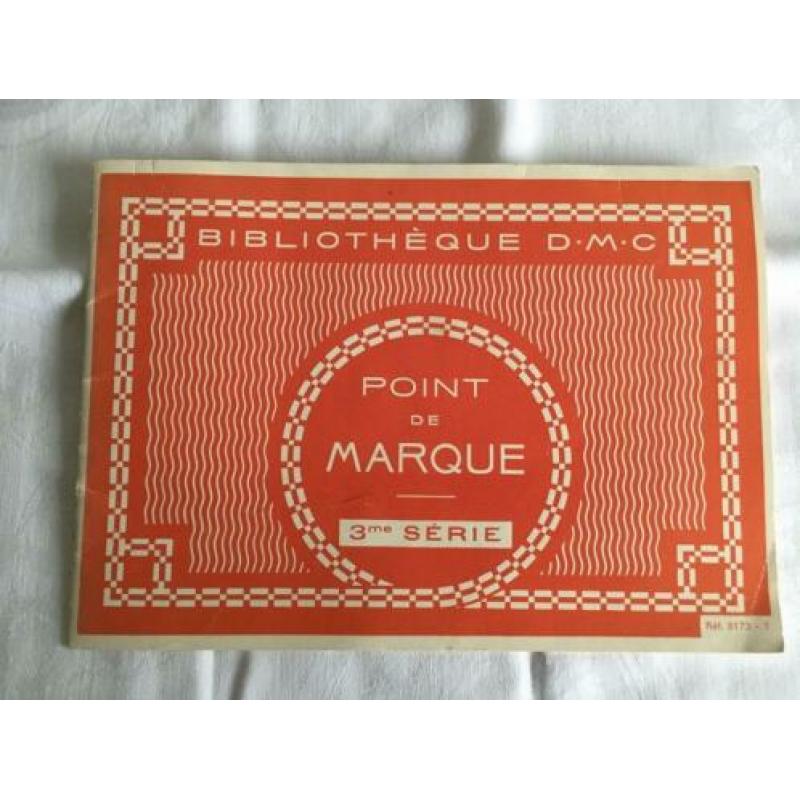Bibliothèque D.M.C. borduurboekje Point de Marque 3me série