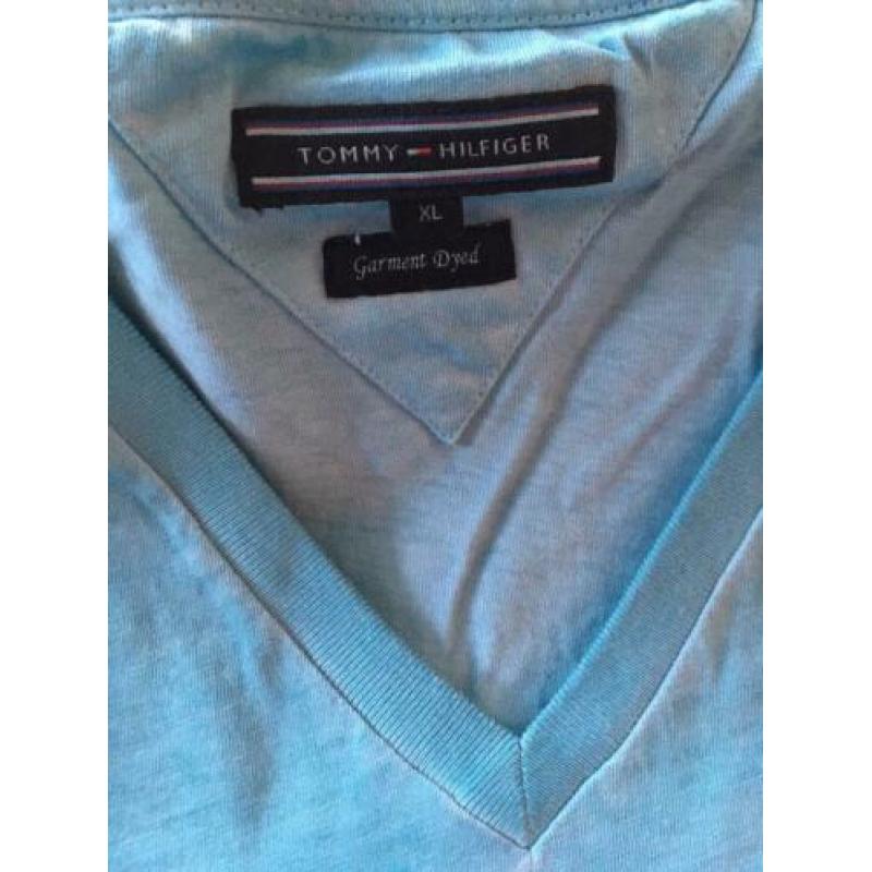 Tommy Hilfiger shirt maat XL blauw