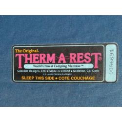 Thermarest Camprest 195 x 62 x 5 cm self inflating z.g.a.n.