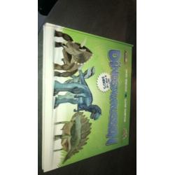 Dinosaurussen boek met 6 pop up dino’s
