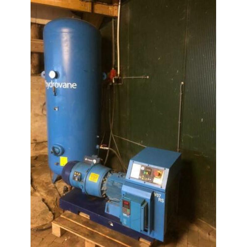 Hydrovane707. 7.5KW frequentie geregeld