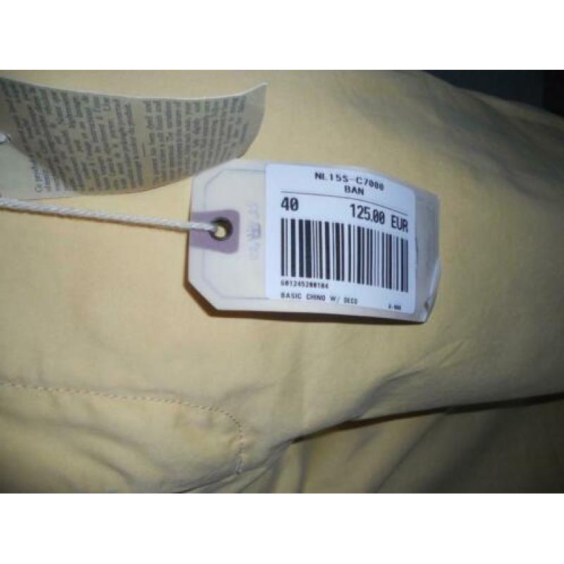 mooie gele broek R95th by River Woods nieuw 40