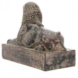 Beeld Egypte Sfinx verweerd effect