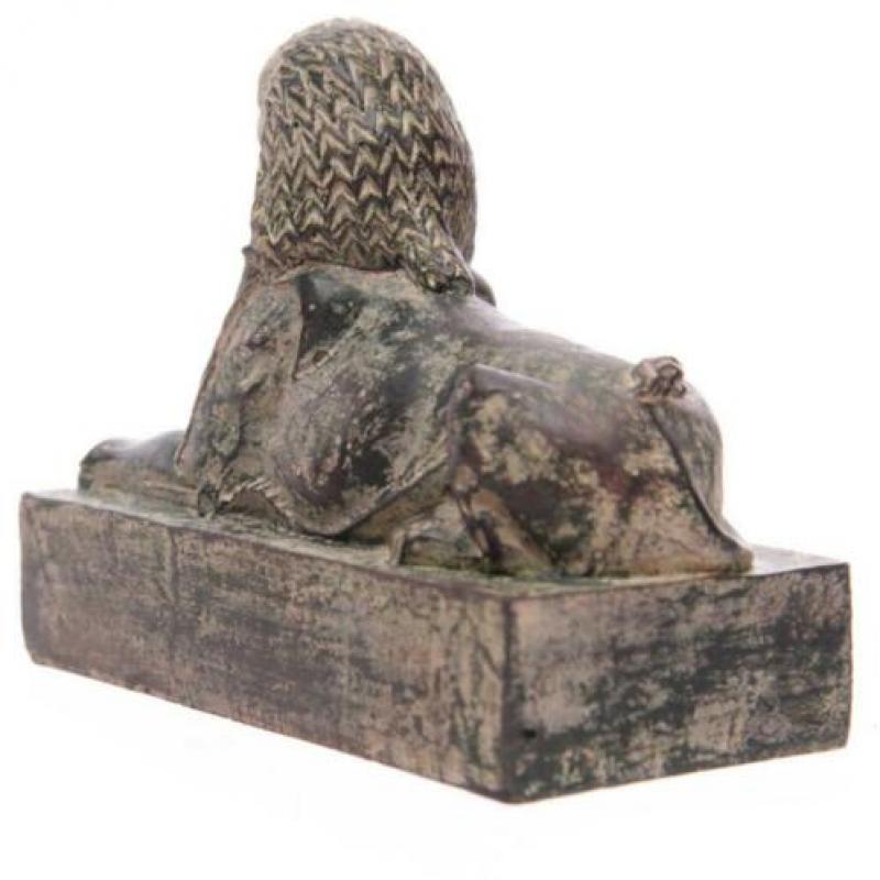 Beeld Egypte Sfinx verweerd effect