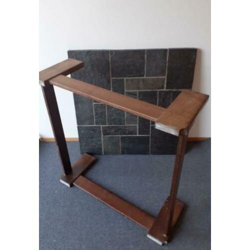 Supergave Vintage natuurstenen Salontafel.