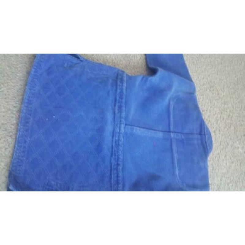 judopak BLAUW maat 140