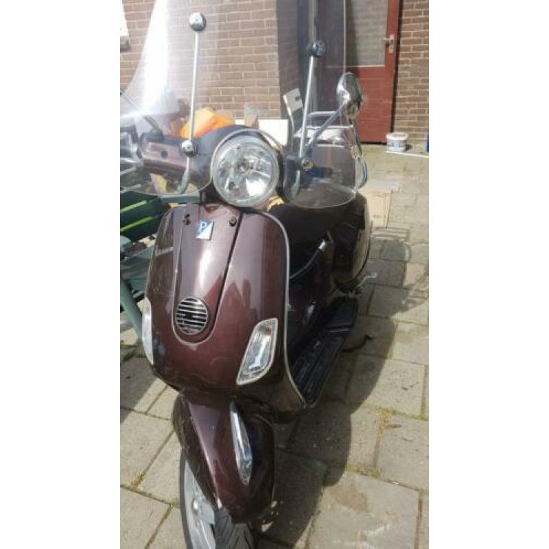 vespa lx50 geel kenteken goed voor onderdelen