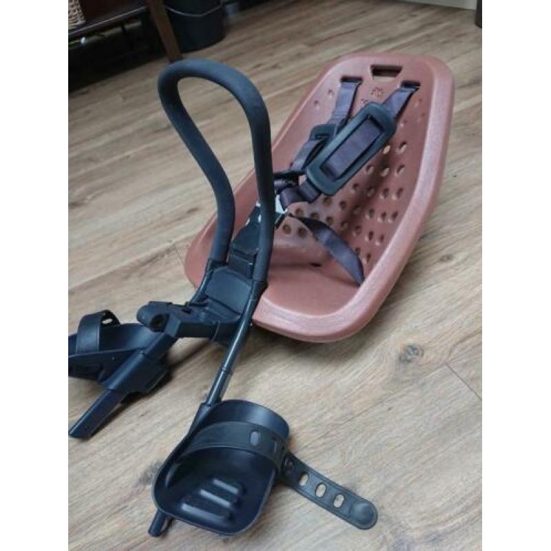yepp mini brown/bruin met windscherm adapter en sleuteltjes