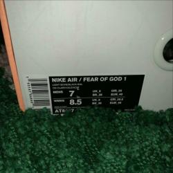 Nike Air Fear Of God Raid Light Bone 40