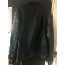 Chasin echt leren bikerjas (bikerjacket, canada goose, ETQ)