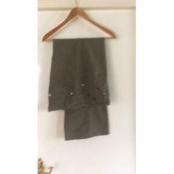 Cecil zgan Broek maat 34 Pantalon 42/44Bruin linnen