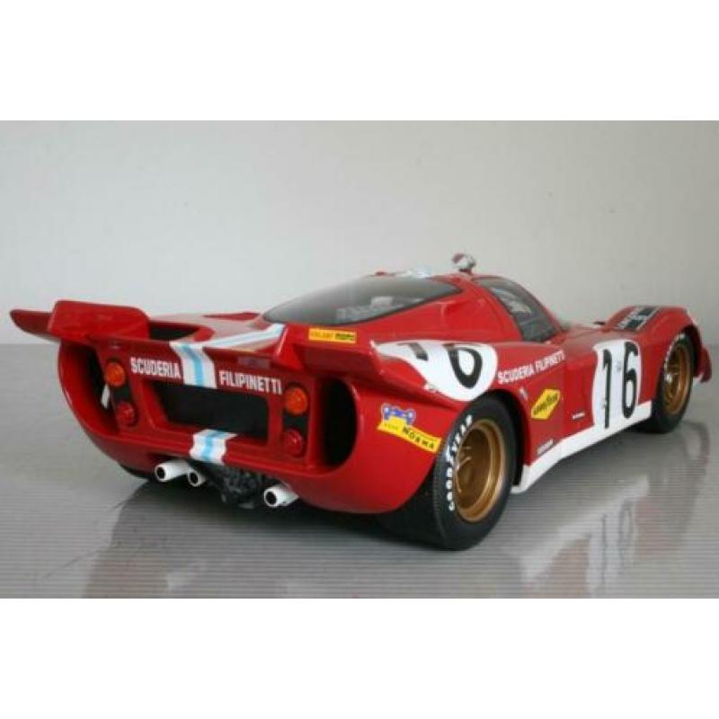 CMR 1/18 Ferrari 512S (#16) - Le Mans 1970