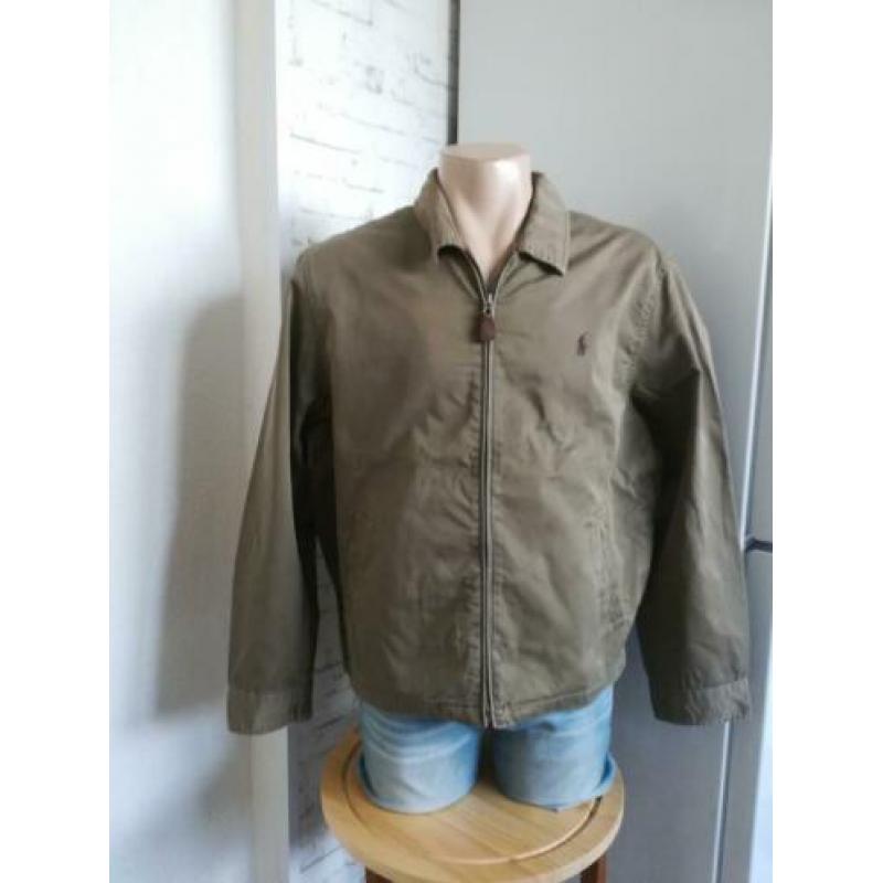Polo by Ralph Lauren groen katoenen zomerjas/tussenjas XL