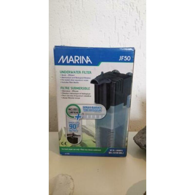 Aquarium toebehoren (luchtpomp, filter, substrate, 30l bak)
