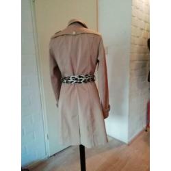 Leuke beige jas mt s/m