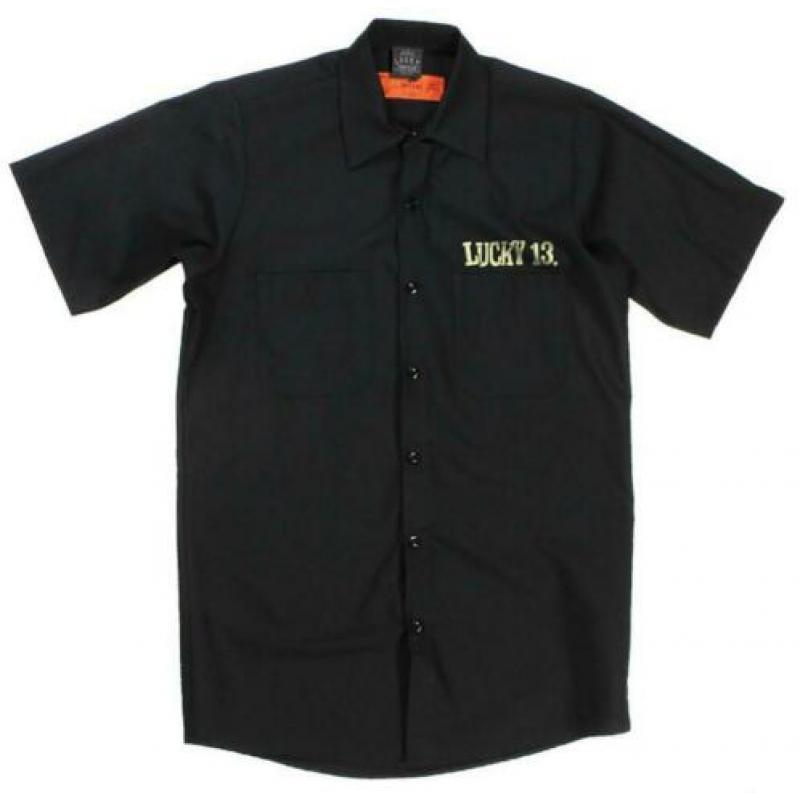Lucky 13 workshirt wolf whistle rockabilly