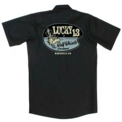 Lucky 13 workshirt wolf whistle rockabilly