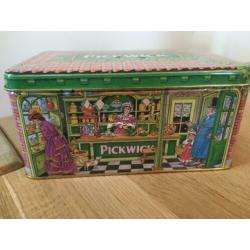 Prachtig Pickwick theeblik / trommel Pickwick huis / winkel