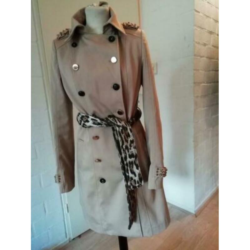 Leuke beige jas mt s/m