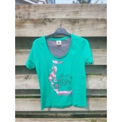 Groen le coq sportief t-shirt maat XL NIEUW