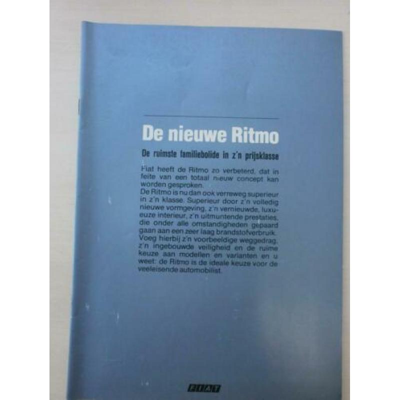 Fiat autofolder/Fiat folders/autofolder Fiat/Fiat Ritmo