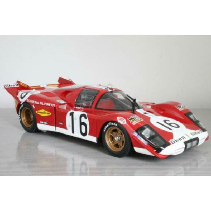 CMR 1/18 Ferrari 512S (#16) - Le Mans 1970