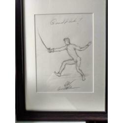 zelfportret - Cornel Wilde - Swashbuckler - Hollywood