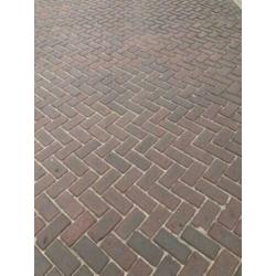 Straatklinkers KK roodbruin oud gebakken 3000 m²