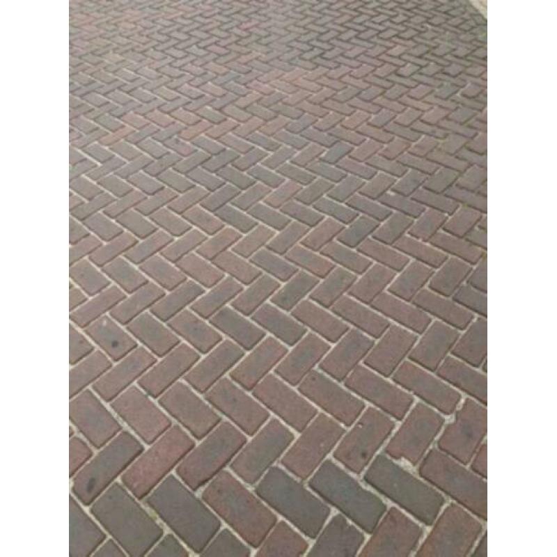 Straatklinkers KK roodbruin oud gebakken 3000 m²