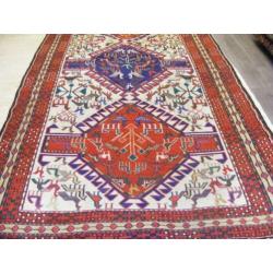 Handgeknoopt Oosters Tapijt/Loper Sumak Maat:1.08X3.28,cm