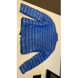 Prachtig donsjasje Peuterey Duplicity in helder blauw, maat